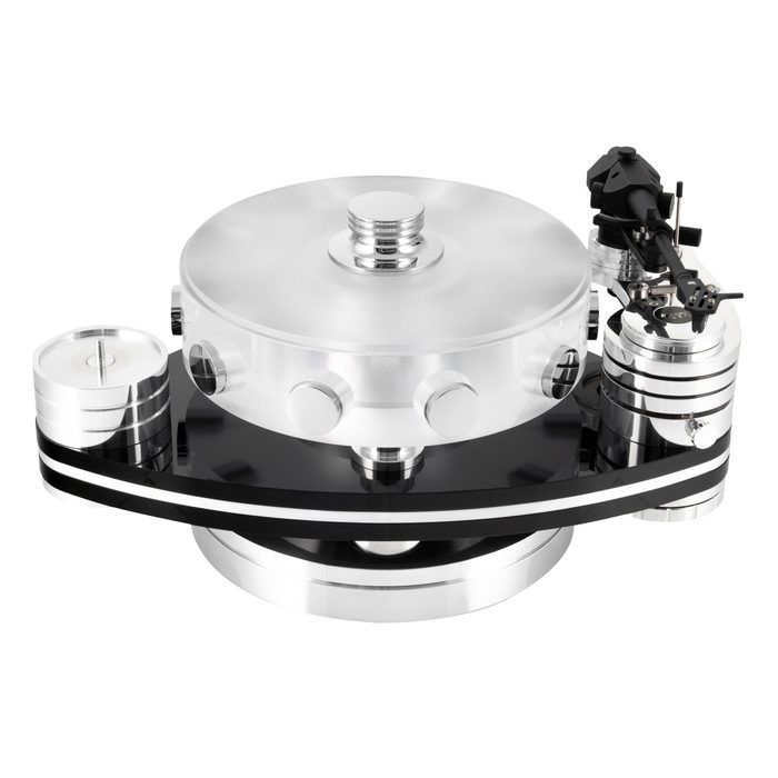 Transrotor Ascanio FMD mit TRA9 schwarz /chrom 12'' und MC Tamino --- 1