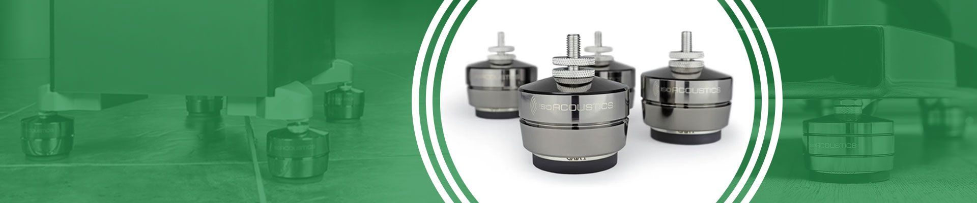 Natürlicher Sound mit GAIA-Isolatoren von IsoAcoustics
