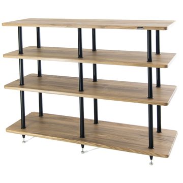 Solidsteel VL-4 Vinyl Record Storage & HiFi Rack Schwarz --- 1