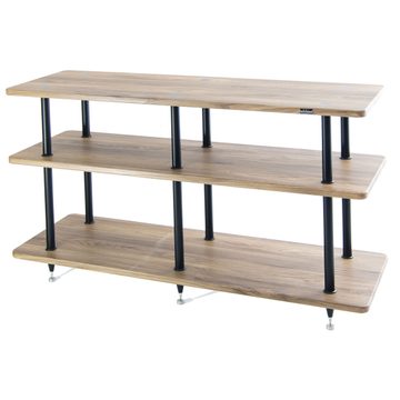 Solidsteel VL-3 Vinyl Record Storage & HiFi Rack Schwarz --- 1