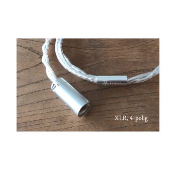 Final Audio Design 6,0 m versilbertes Kabel XLR 4-polig