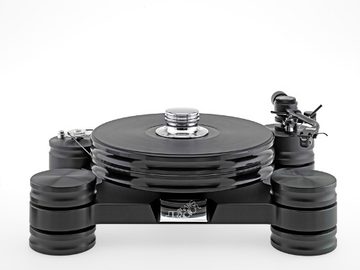 Transrotor Dark Star mit TRA9 Black, MC Merlo Ref. und Konstant M1 Reference (Schwarz)